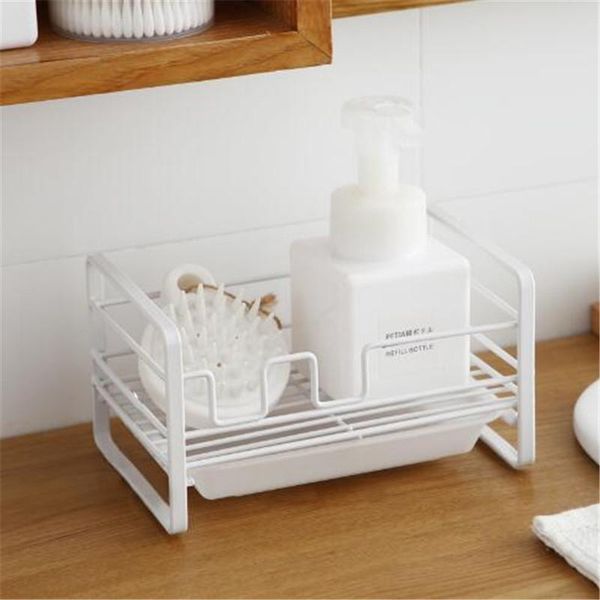 

hooks & rails sink organizer rack sponge holder dish cloth brush soap drain storage kitchen accessories