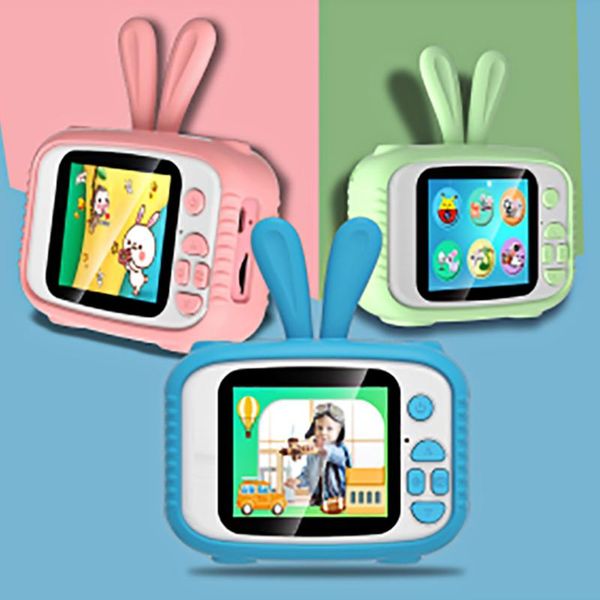

digital camera children's 2 inch cute cartoon toys children birthday gift 2000w child usb charge cameras