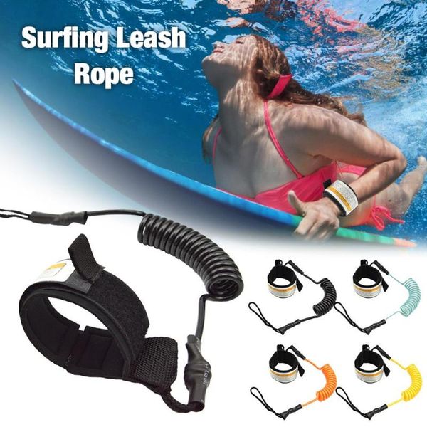 Accessori per piscina Bodyboard Sicurezza per il surf Corda per la mano Kayak Leash Paddle Stand Up Corde