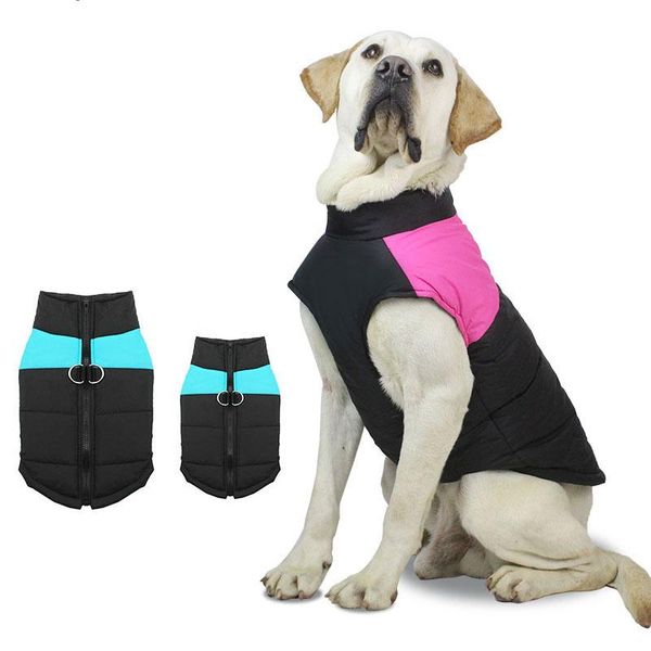 

dog apparel yomiga waterproof big vest jacket winter warm pet clothes for small large dogs puppy pug coat pets clothing 4xl 5xl