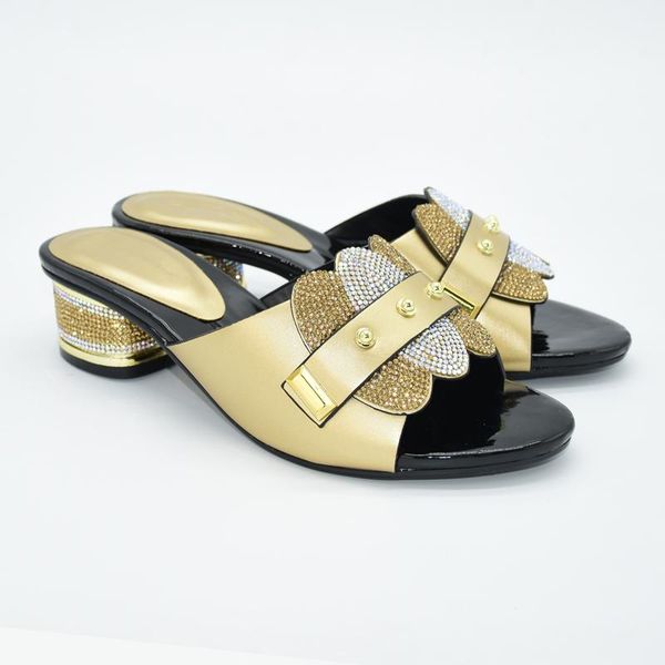 

arrivals nigeria women's shoes party pump high heels fashion summer fall non-slip rhinestone square toe dress, Black