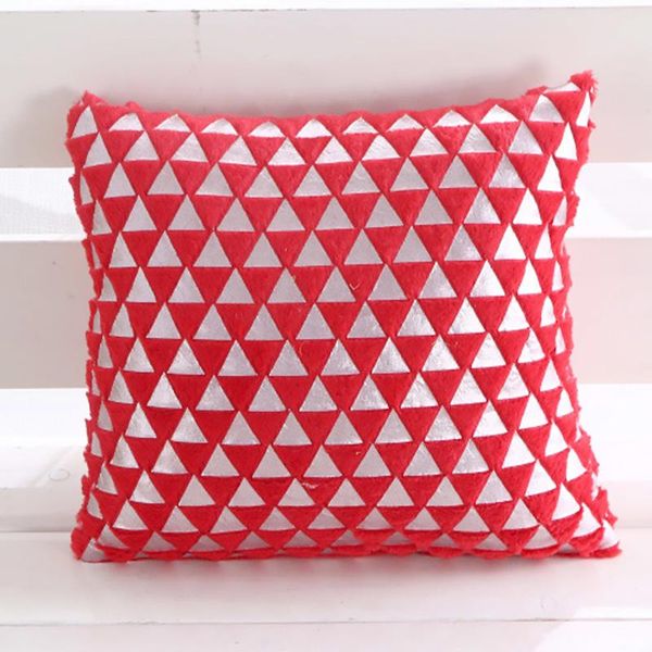 

pillow case 3x43cm modern square geometric pattern plush pillowcase home bedroom cushion cover car decoration