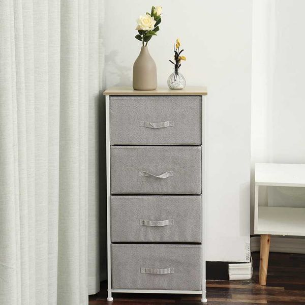 

storage drawers iron frame fabric drawer non-woven furniture multi-layer box cabinet for living room bedroom rack