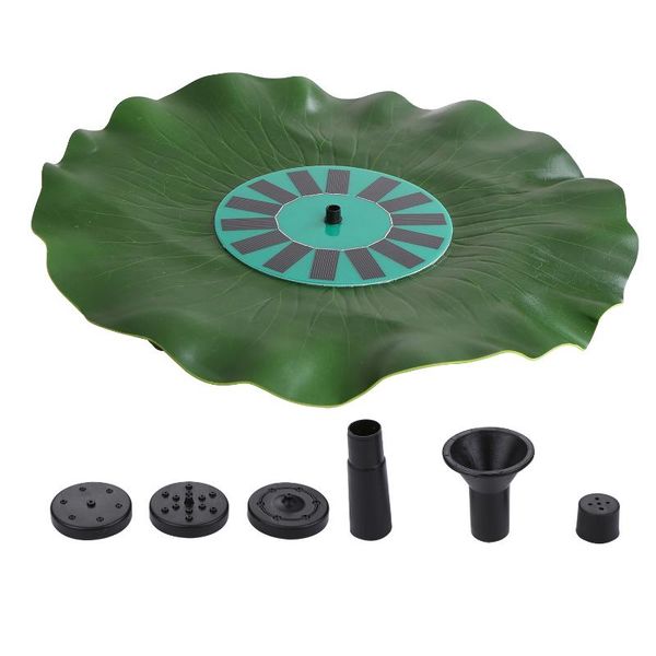 

solar-power fountain floating brushless decoration pump kit with monocrystalline solar panel for bird bath garden pond decorations