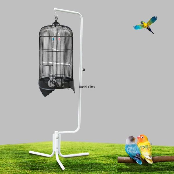 

bird cages metal house with adjustable height sling rack dome parrot cage hanging shells wild outdoor decoration
