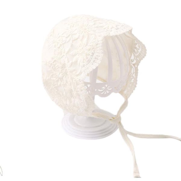 

caps & hats baby hat summer thin court princess lace sun born, Yellow