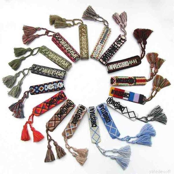 

bracelets custom embroidered wrist double-sided braided bracelet with bridesmaid hand rope, Golden;silver