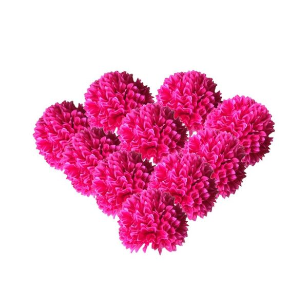 

decorative flowers & wreaths fake bridal hand bouquet hydrangea branch artificial carnation silk with stems craft wedding supplies party dec