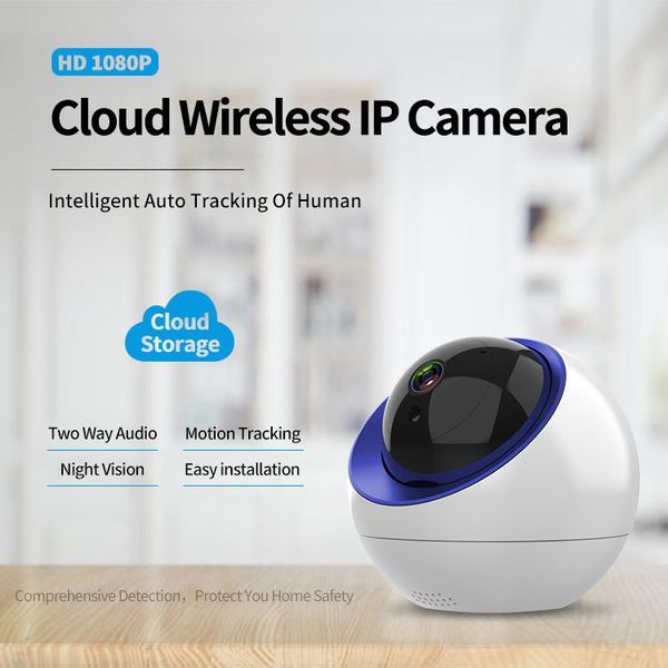 

smart wifi mini 1080p hd security space ball camera cctv ip cameras