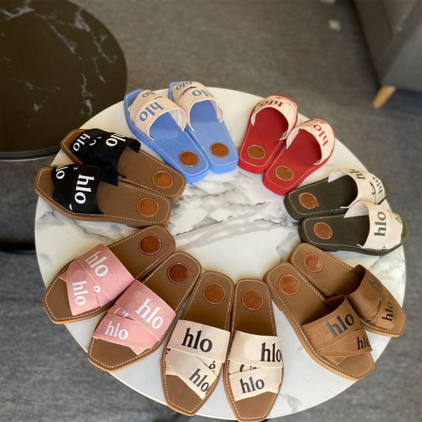 

021 letter slippers women's summer wear 2021 sandal thick bottom net red casual versatile flat bottomed flop beach luxurysss desig yw, Black