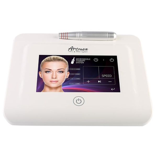 

tattoo guns kits professional permanent makeup machine eye brow lip pen v11 mts pmu system with needle