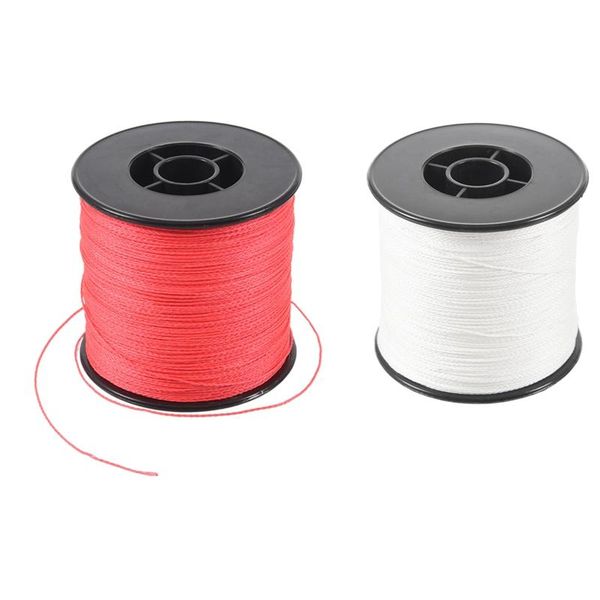 

braid line 2x 500m 100lb 0.5mm super strong braided fishing pe 4 strands color:white & red