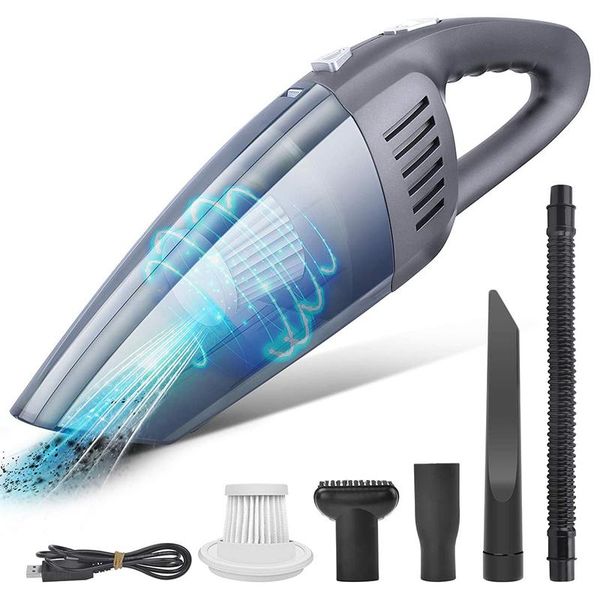 

handheld vacuum, vacuum cleaner cordless 8kpa strong suction powered by li-ion battery rechargeable quick cleaners