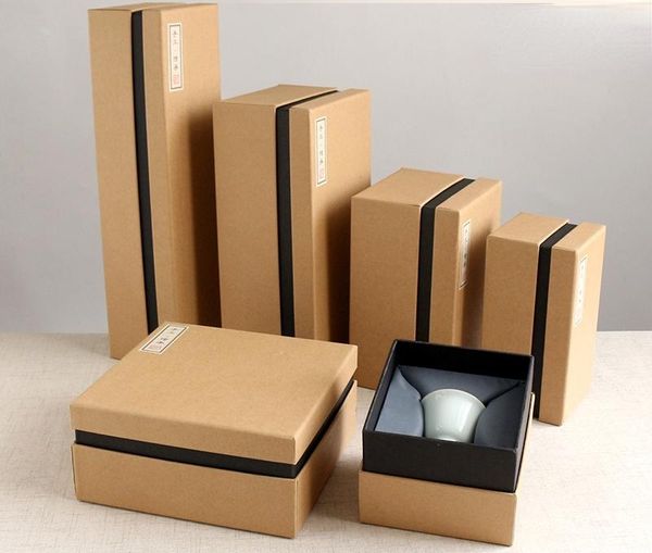

gift wrap ceramic teacups cups lamps box wholesale tea sets brocade boxes square kraft paper customization package moq 500