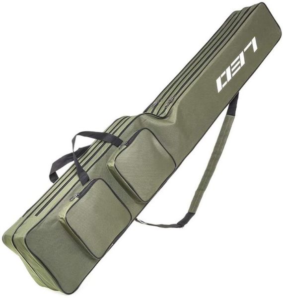 

fishing accessories bag, double layer rod bag large capacity tackle 130cm