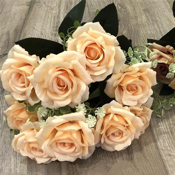 

wedding flowers the bouquet of roses hall decoration fake