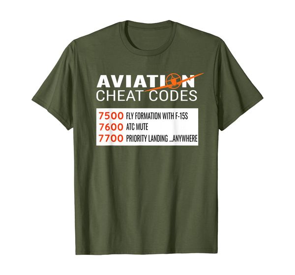 

aviation cheat codes t-shirt fynny air traffic tee, White;black