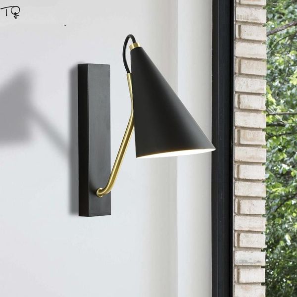 

wall lamp copper led nordic balck living room dining bedroom modern creative personality decoration design luminaire