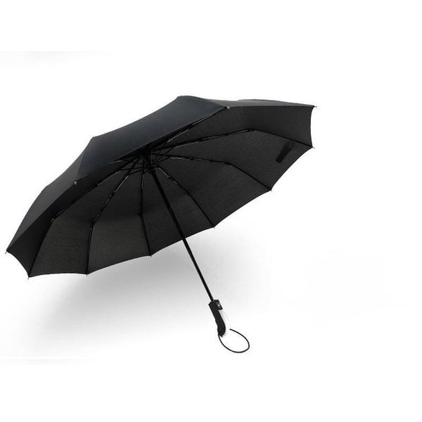 

umbrellas strong wind resistant 12k automatic umbrella rain women windproof 3folding long handle men business outdoor travel