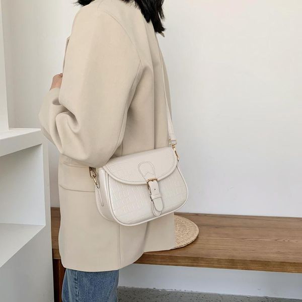 

evening bags designer women's shoulder bag ladies pu leather stone korean quality simple fashion summer bolsa female crossbody for wome