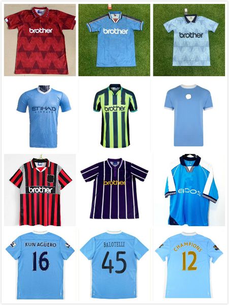 

1972 1989 2011 2012 city tevez kun aguero silva retro soccer jerseys haaland dzeko 1998 1999 2000 toure yaya zabaleta nasri balotelli classi, Black;yellow