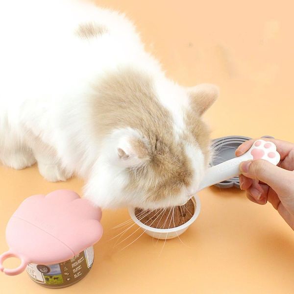 

cat carriers,crates & houses 1pc multifunction pet spoon plastic jar opener kitten puppy feeding food scoop dog feeder shovel pets ta