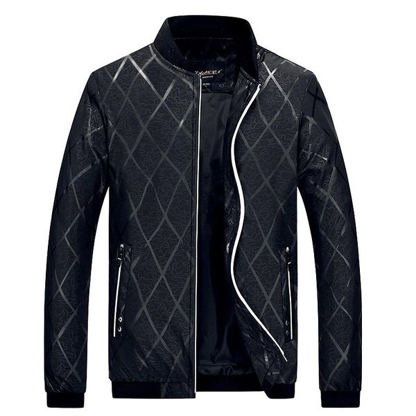 

men's jackets loldeal slim fit lightweight sportswear jacket casual bomber, Black;brown