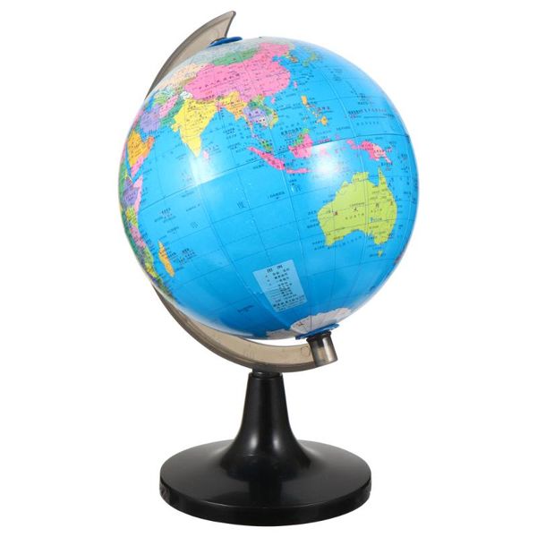 

1pc swivel rotating deskglobe discovery world educational novelty items
