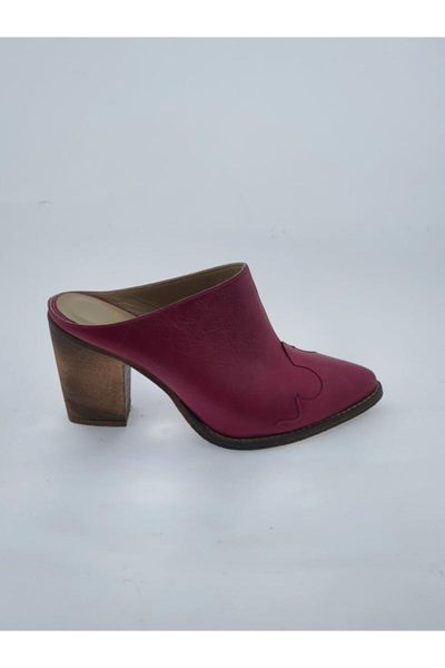 

slippers genuine leather, Black