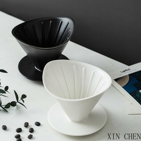 

coffee filter brewer pour over maker drip japanese style 2cups ceramic dripper tools filters