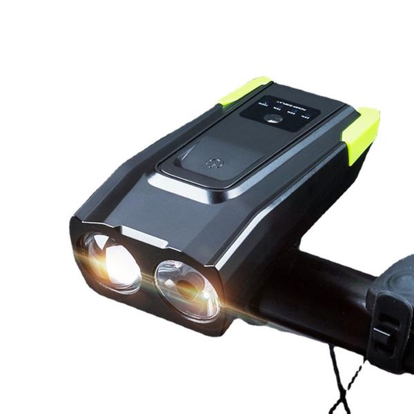 

bike lights wheel up bicycle light waterproof usb rechargeable horn lighting cycling headlight accessories