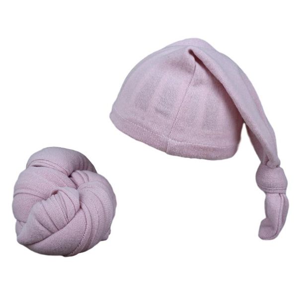 

blankets & swaddling 2 pcs baby receiving blanket+beanie set infants sleeping swaddle wrap hat