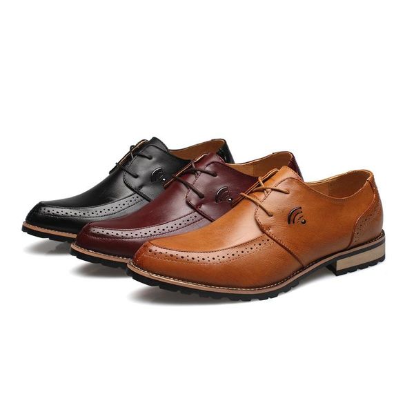 

dress shoes men spring leather casual brand comfortable formal #mpx8116262, Black