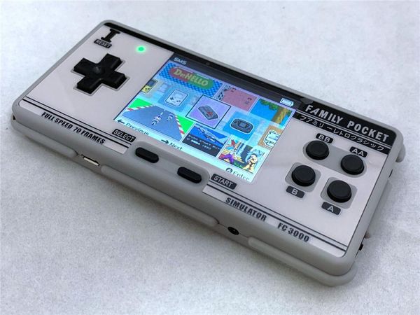 

handheld video gaming console 8 bit 2g memory simulator white machine children color game pxpx7 portable players