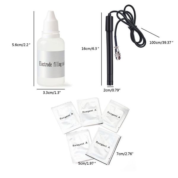 

meters electrode orp tester sensor/liquid powder spare 1/5/1/ jpb-70a filling liquid for dissolved oxygen/calibration