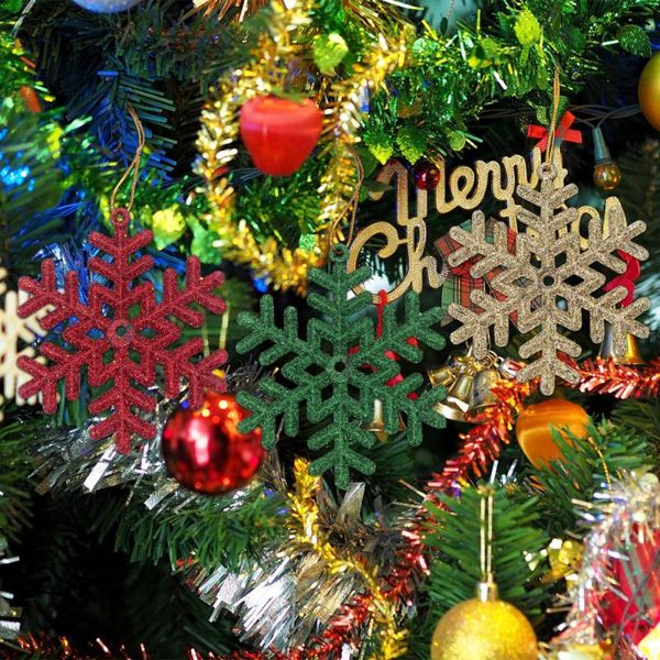 

christmas decorations 12pcs snowflakes ornaments for winter diy decoration