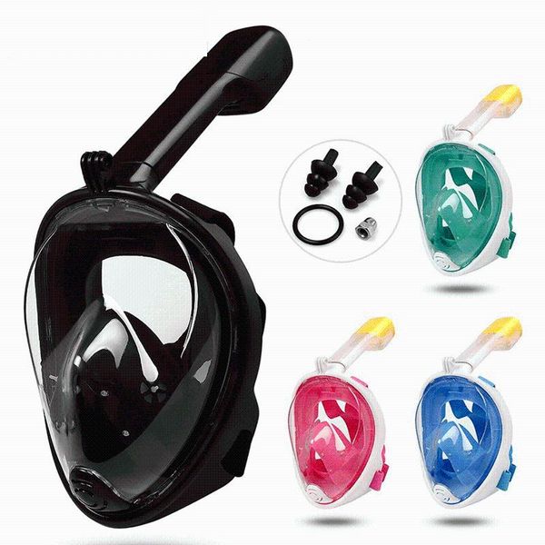 

diving masks underwater anti-fogging snorkel scuba mask swimming harpoon full face