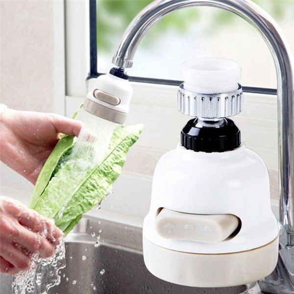 

kitchen faucets 360 rotary faucet filter water saving sprayer head anti splash tap shower #2#4a10