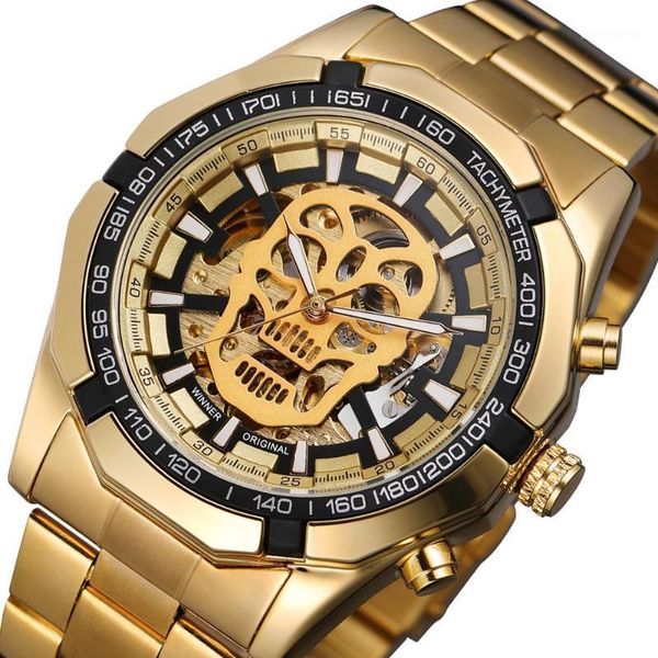

automatic mechanical men watch fashion stainless steel casual wristwatch male clock relogio masculino wristwatches, Slivery;brown