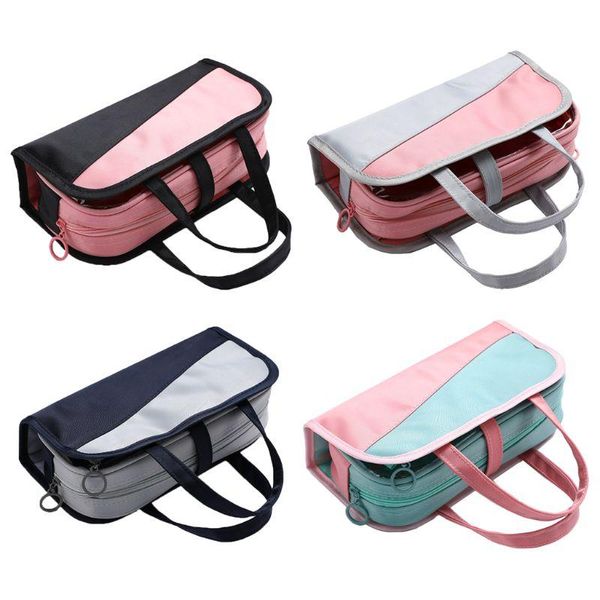 

kawaii lovely large capacity pencil case school supplies stationery pen bag portable brushes pouch box student gifts bags
