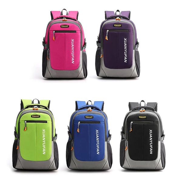 

high school bags for teenage girs boys backpack women nylon college style student bookbags men large capacity