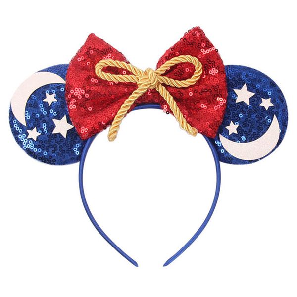 

girls hair accessories sticks bows headbands childrens baby headband kids head bands birthday party sequin bow bowknot b6971, Slivery;white
