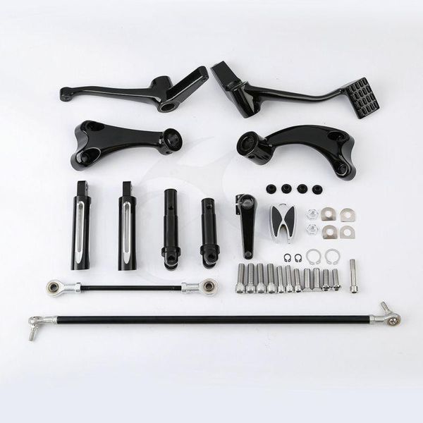 

pedals forward control foot pegs levers linkage fit sportster 1200 custom 2004 - 2013