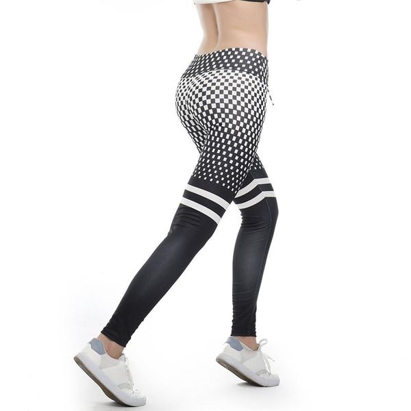 

fitness women yoga pants mesh breathable high waist sport femme workout push up elastic slim outfit