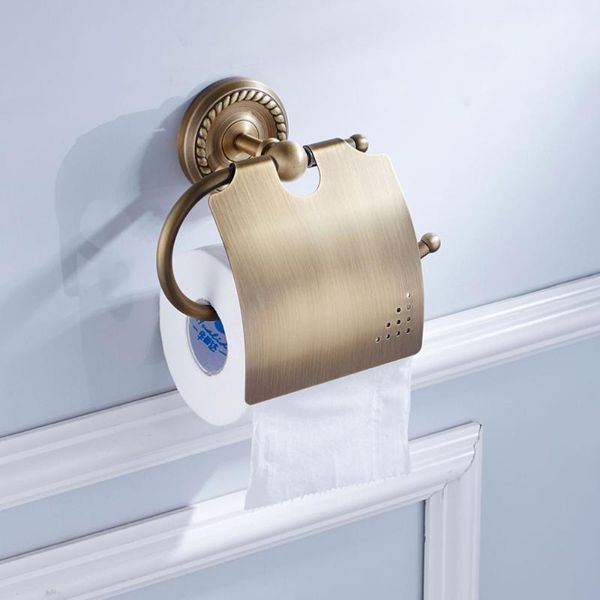 

toilet paper holders 1pc holder bathroom accessories bronze brass antique roll towel f6709