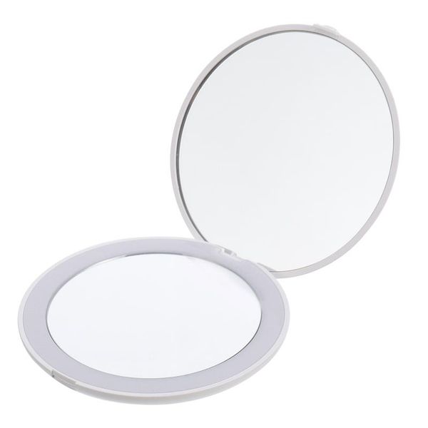 

mirrors foldable led makeup mirror 10x magnifying handheld beauty cosmetic
