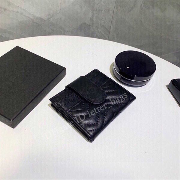 

designer luxury bag design double g joker leather short wallets plain classic zig zag letter canvas delicate fol women's leather handba