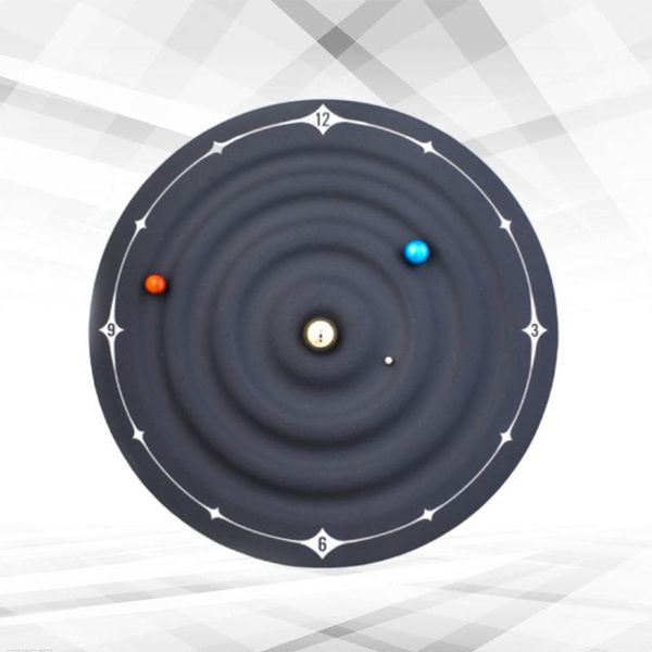 

magnetic clock creative planetary galactic household decorative hanging unique wall clocks