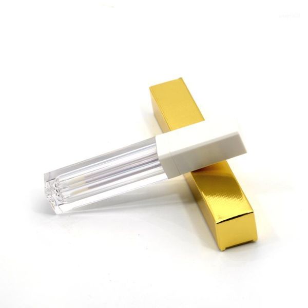 

storage bottles & jars 2*2*12cm lip gloss tubes bulk lipstick diy refillable plastic empty paper various packaging cosmetic containers makeu