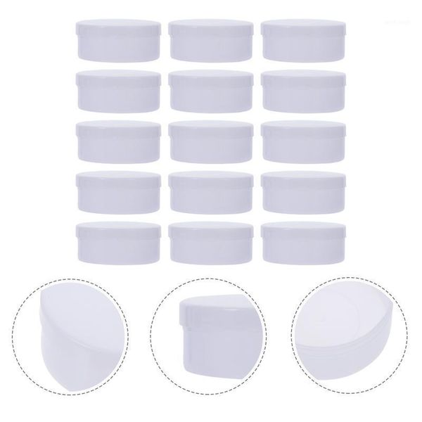 

storage bottles & jars 30pcs empty small plastic leak-proof cosmetics cream box container